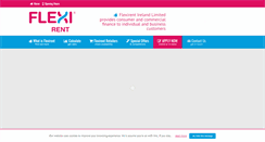 Desktop Screenshot of flexirent.ie